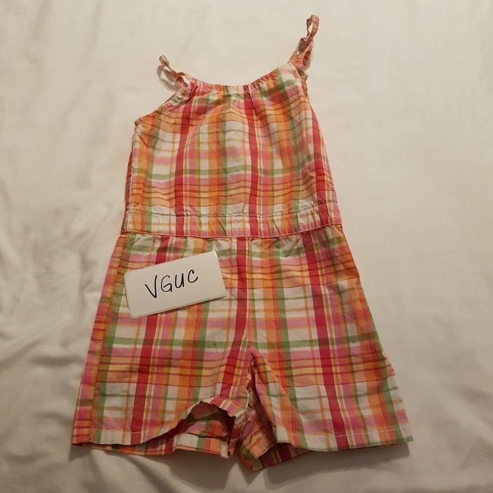Gymboree girls size 4 Cherry Baby romper